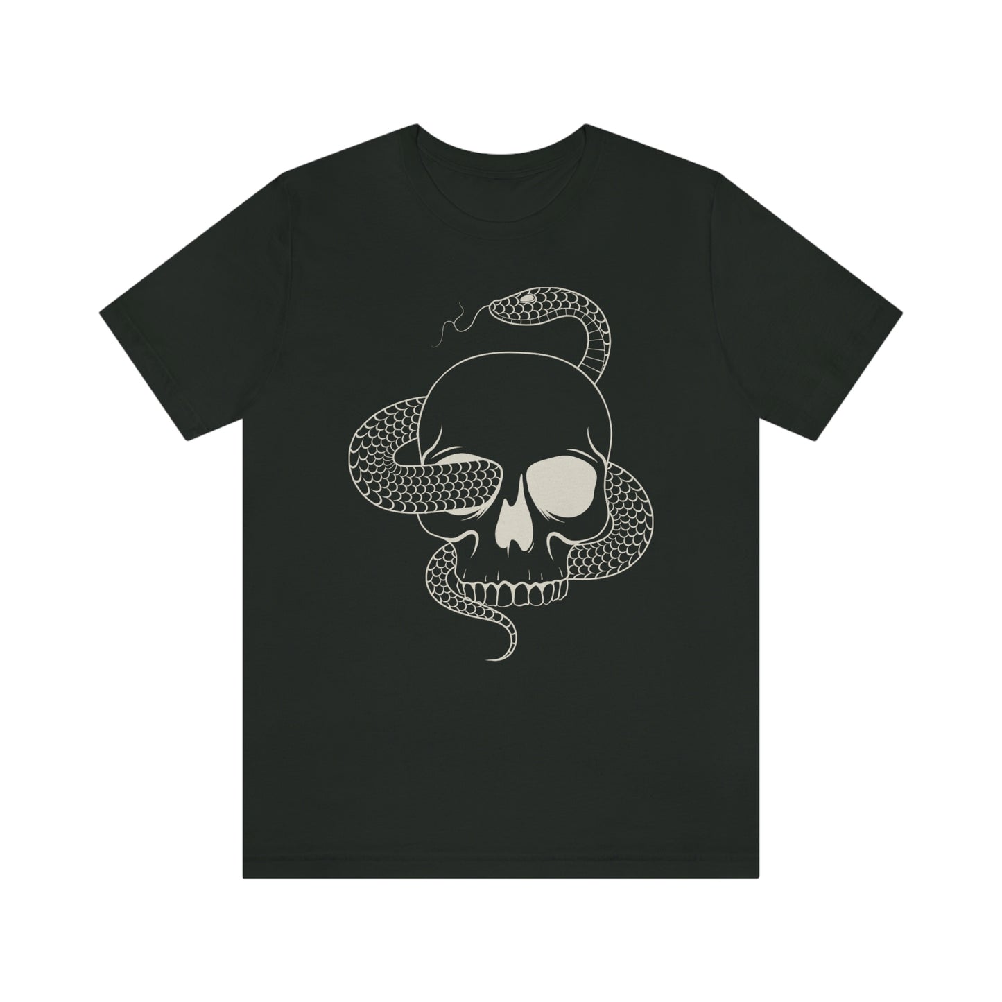 Snake Skull Tee - Unisex Shirt