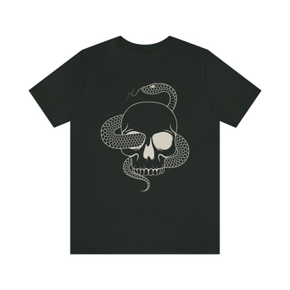 Snake Skull Tee - Unisex Shirt