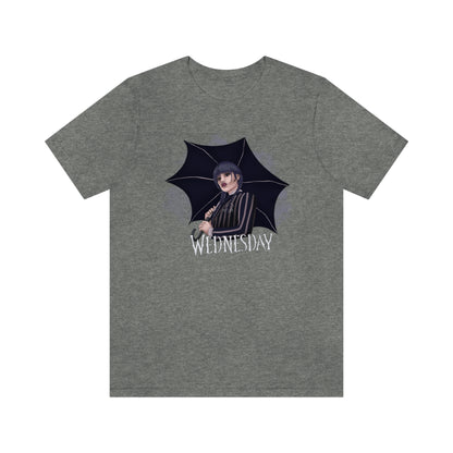 Wednesday Umbrella Tee - Unisex Shirt