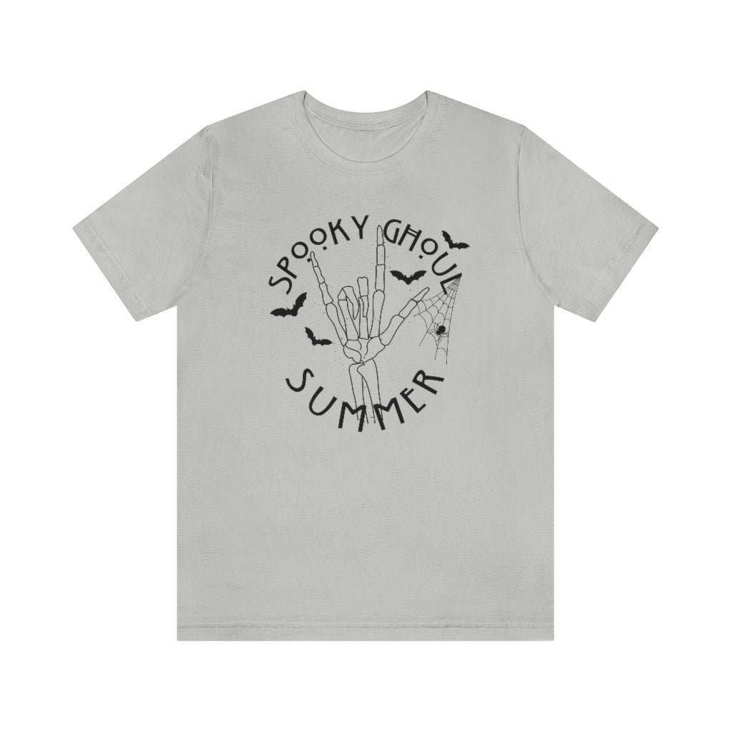 Spooky Ghoul Summer Spiderwebs And Bats Tee - Unisex Shirt