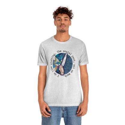 Stabbing Thing Knife Horror Tee - Unisex Shirt