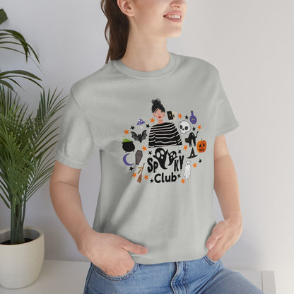 "Spooky Club" Print Tee - Unisex Shirt