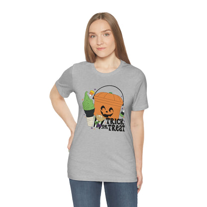 Vintage Halloween Buckets "Trick or Treat" Treats Tee - Unisex Shirt
