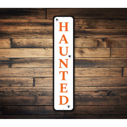 Haunted Halloween Sign