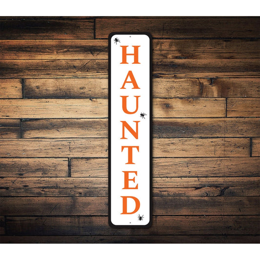 Haunted Halloween Sign
