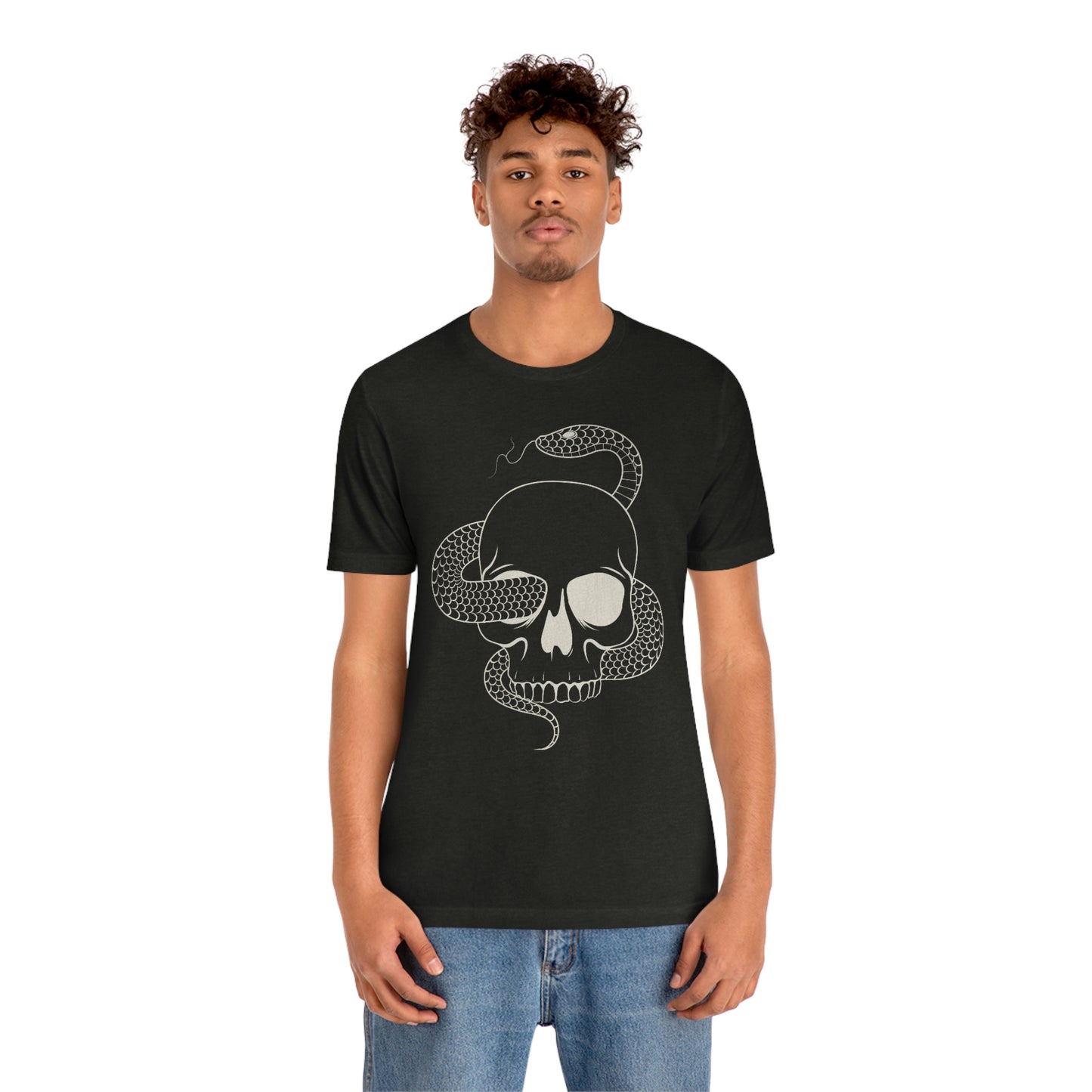 Snake Skull Tee - Unisex Shirt