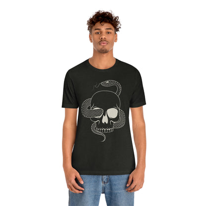 Snake Skull Tee - Unisex Shirt