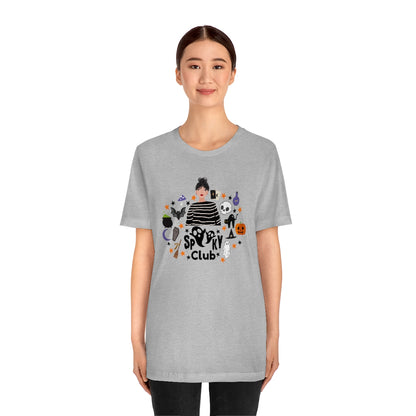 "Spooky Club" Print Tee - Unisex Shirt