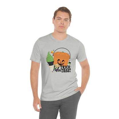 Vintage Halloween Buckets "Trick or Treat" Treats Tee - Unisex Shirt