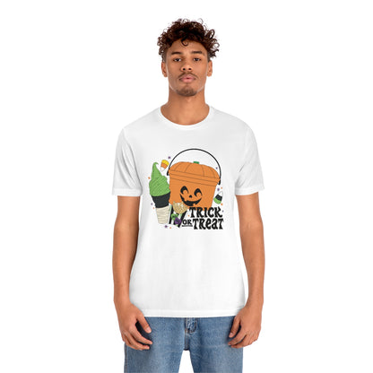 Vintage Halloween Buckets "Trick or Treat" Treats Tee - Unisex Shirt