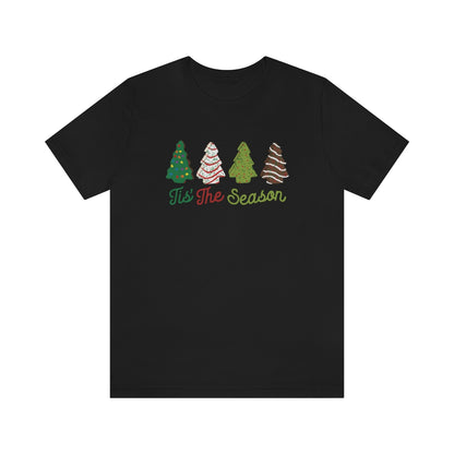 "Tis the Season'" Christmas Cakes Tee - Unisex Shirt