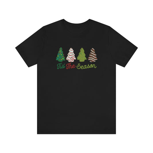 "Tis the Season'" Christmas Cakes Tee - Unisex Shirt
