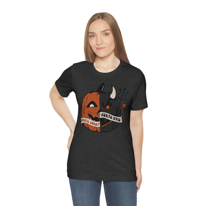 "Sorta Sweet Sorta Evil'" Jack-O-Lantern Tee - Unisex Shirt