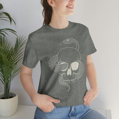 Snake Skull Tee - Unisex Shirt