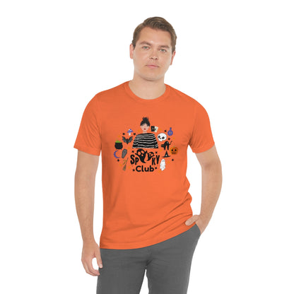 "Spooky Club" Print Tee - Unisex Shirt