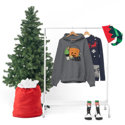 Vintage Halloween Buckets "Trick or Treat" Hooded Sweatshirt