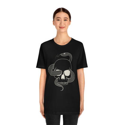 Snake Skull Tee - Unisex Shirt