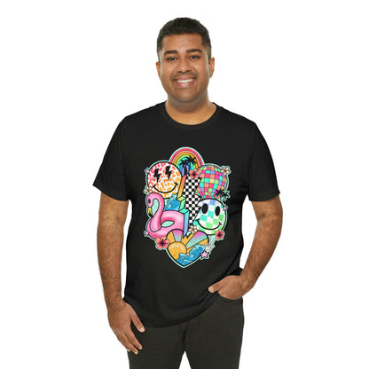 Neon Smiley Pool Party Tee - Unisex Shirt