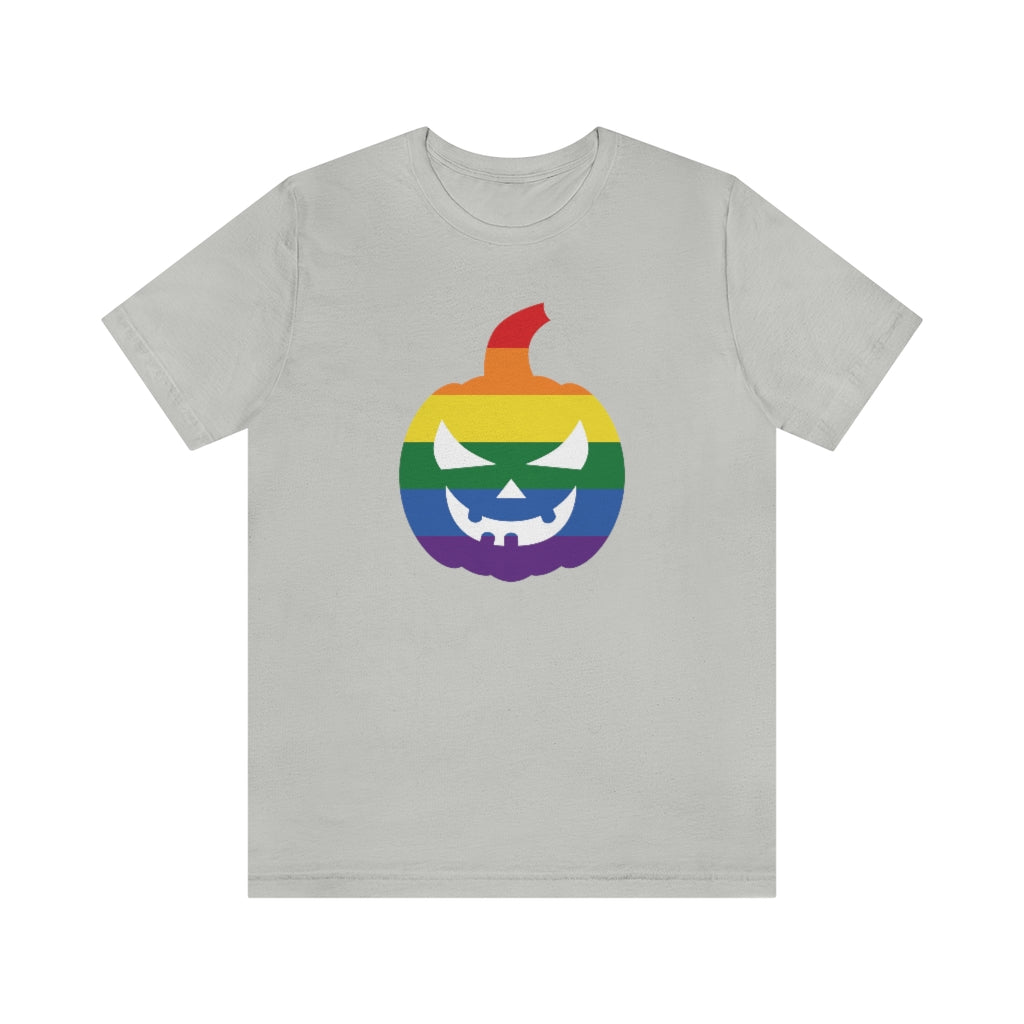 Pride Jack-O-Lantern Rainbow Tee - Unisex Shirt