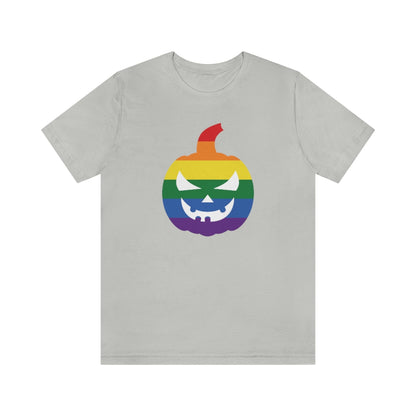 Pride Jack-O-Lantern Rainbow Tee - Unisex Shirt