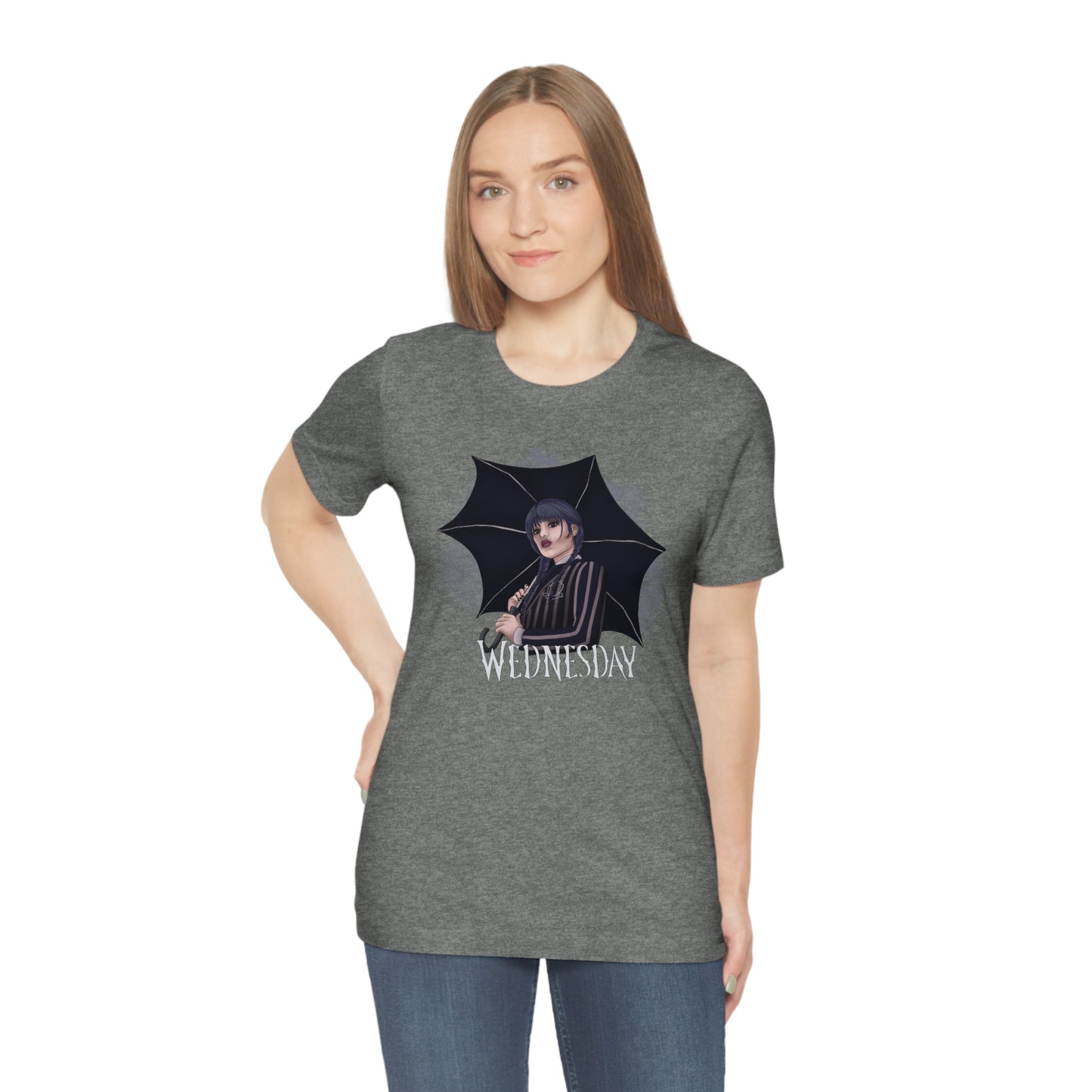 Wednesday Umbrella Tee - Unisex Shirt