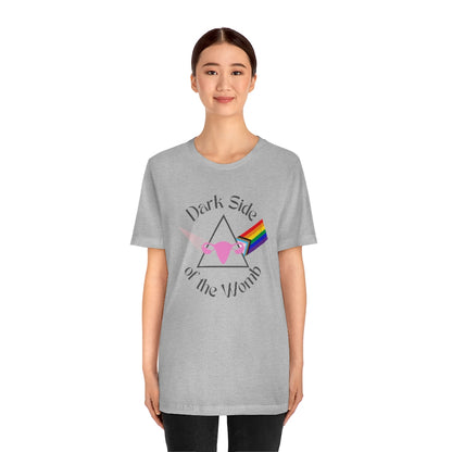 "Dark Side of the Womb" Colorful Tee - Unisex Shirt