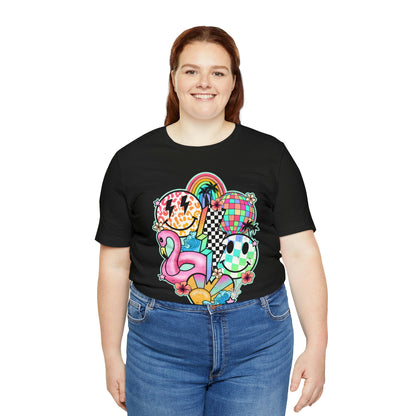 Neon Smiley Pool Party Tee - Unisex Shirt