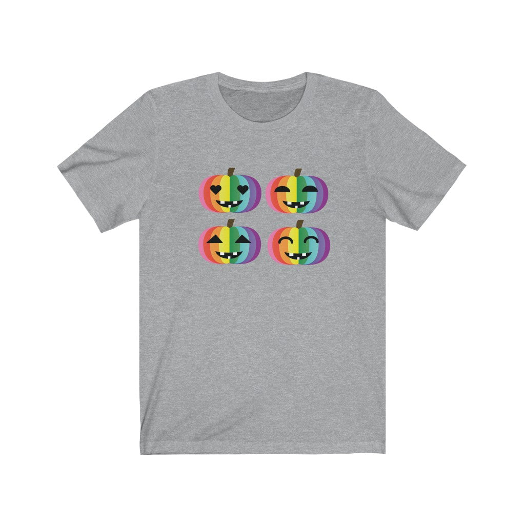 Pumpkin Pride Rainbow Tee - Unisex Shirt