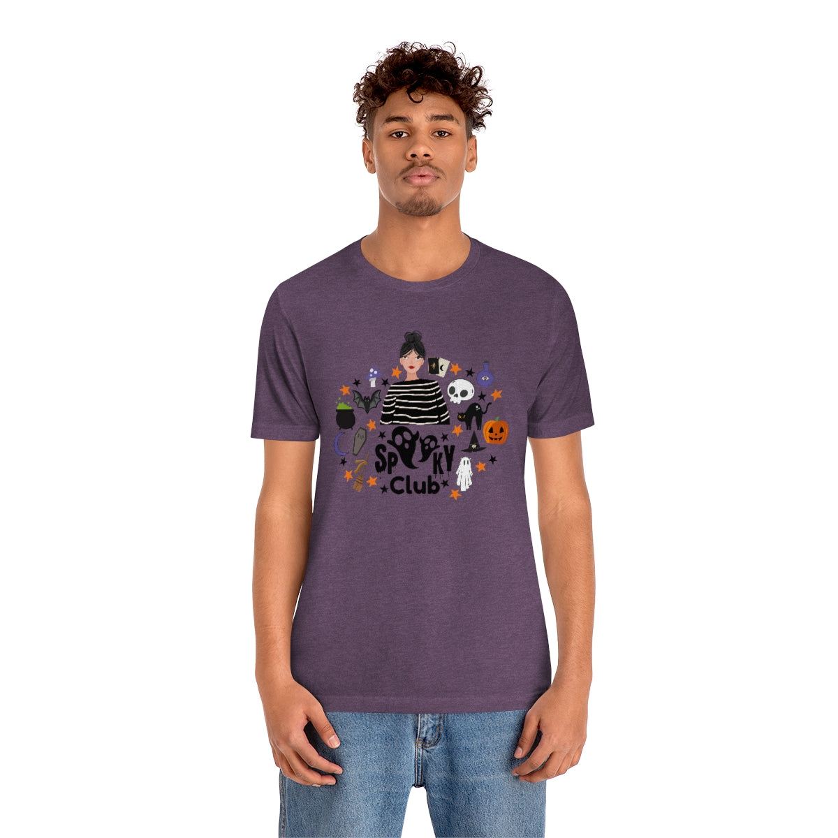 "Spooky Club" Print Tee - Unisex Shirt