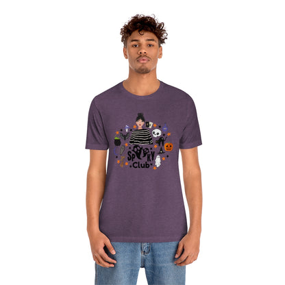 "Spooky Club" Print Tee - Unisex Shirt