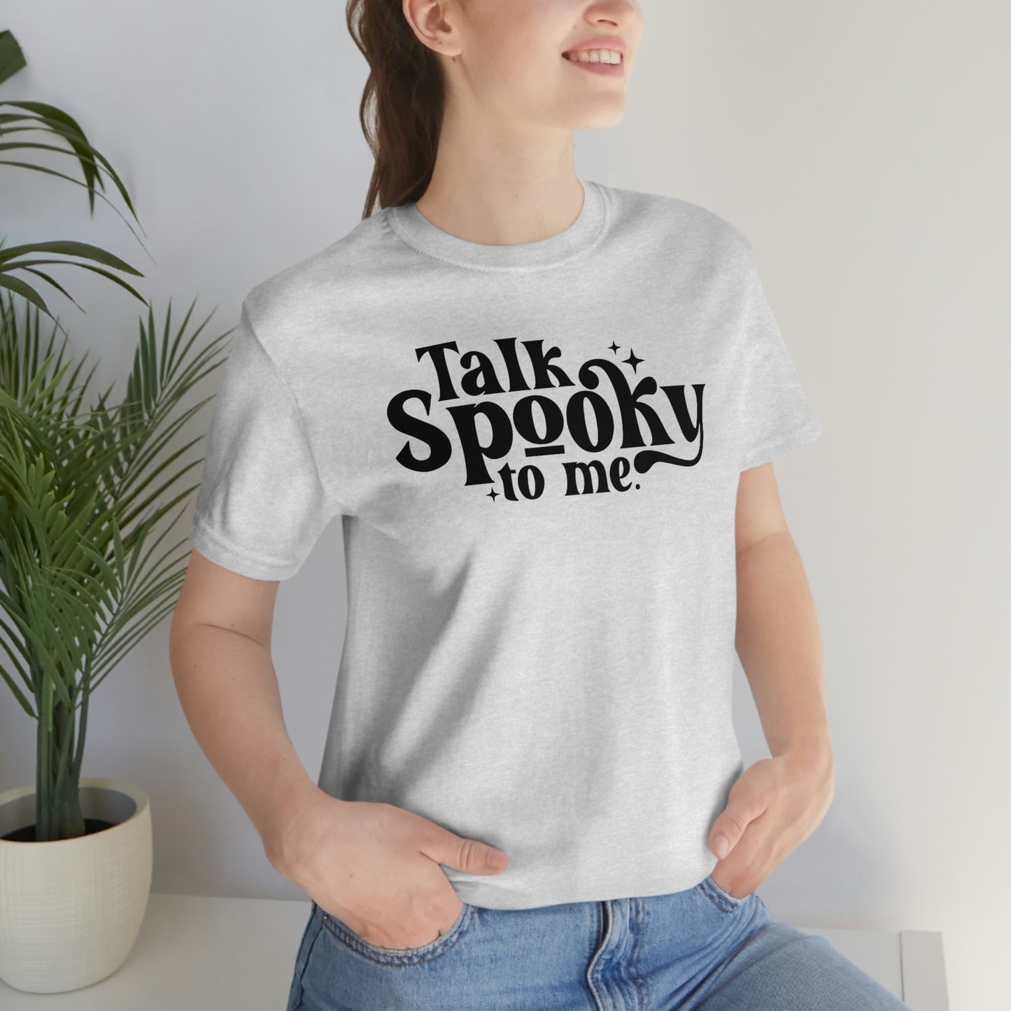 "Talk Spooky to Me" Tee - Unisex Shirt