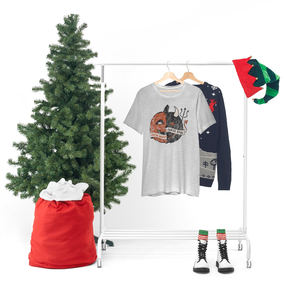 "Sorta Sweet Sorta Evil'" Jack-O-Lantern Tee - Unisex Shirt