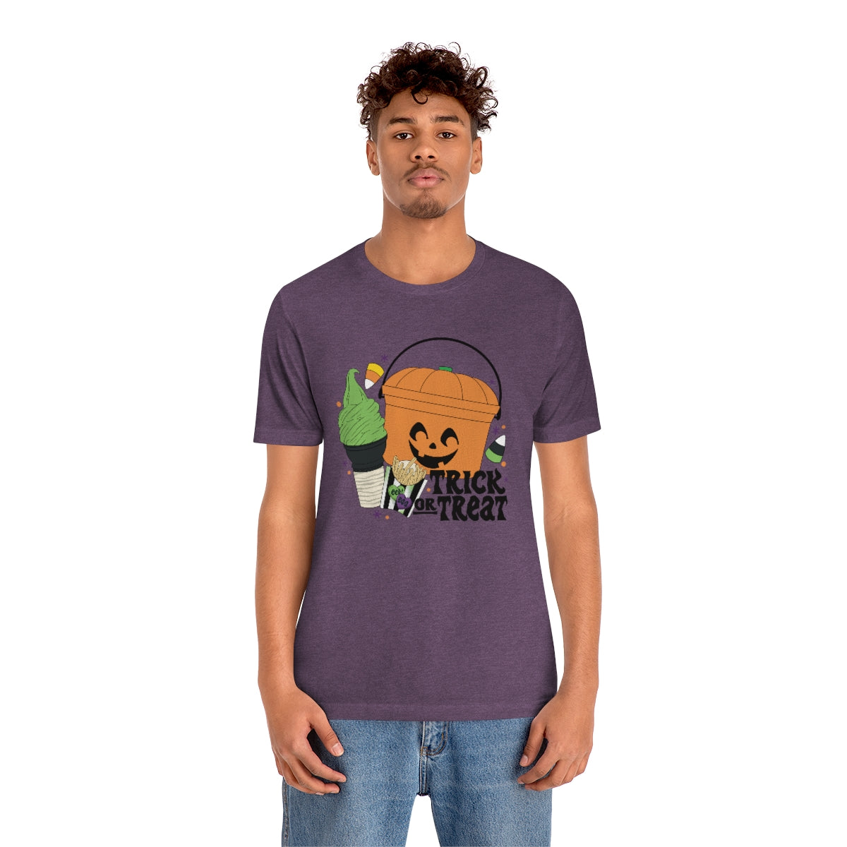 Vintage Halloween Buckets "Trick or Treat" Treats Tee - Unisex Shirt