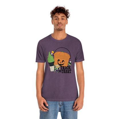 Vintage Halloween Buckets "Trick or Treat" Treats Tee - Unisex Shirt