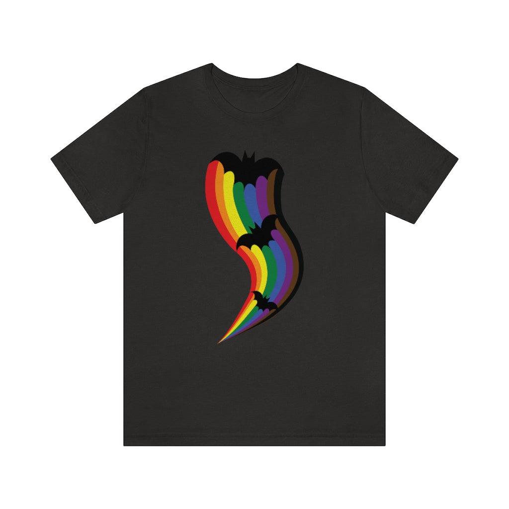 Halloween Pride Rainbow Bats Tee - Unisex Shirt