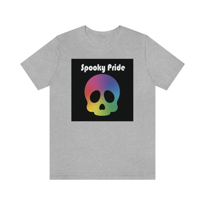 Spooky Pride Rainbow Skull Tee - Unisex Shirt