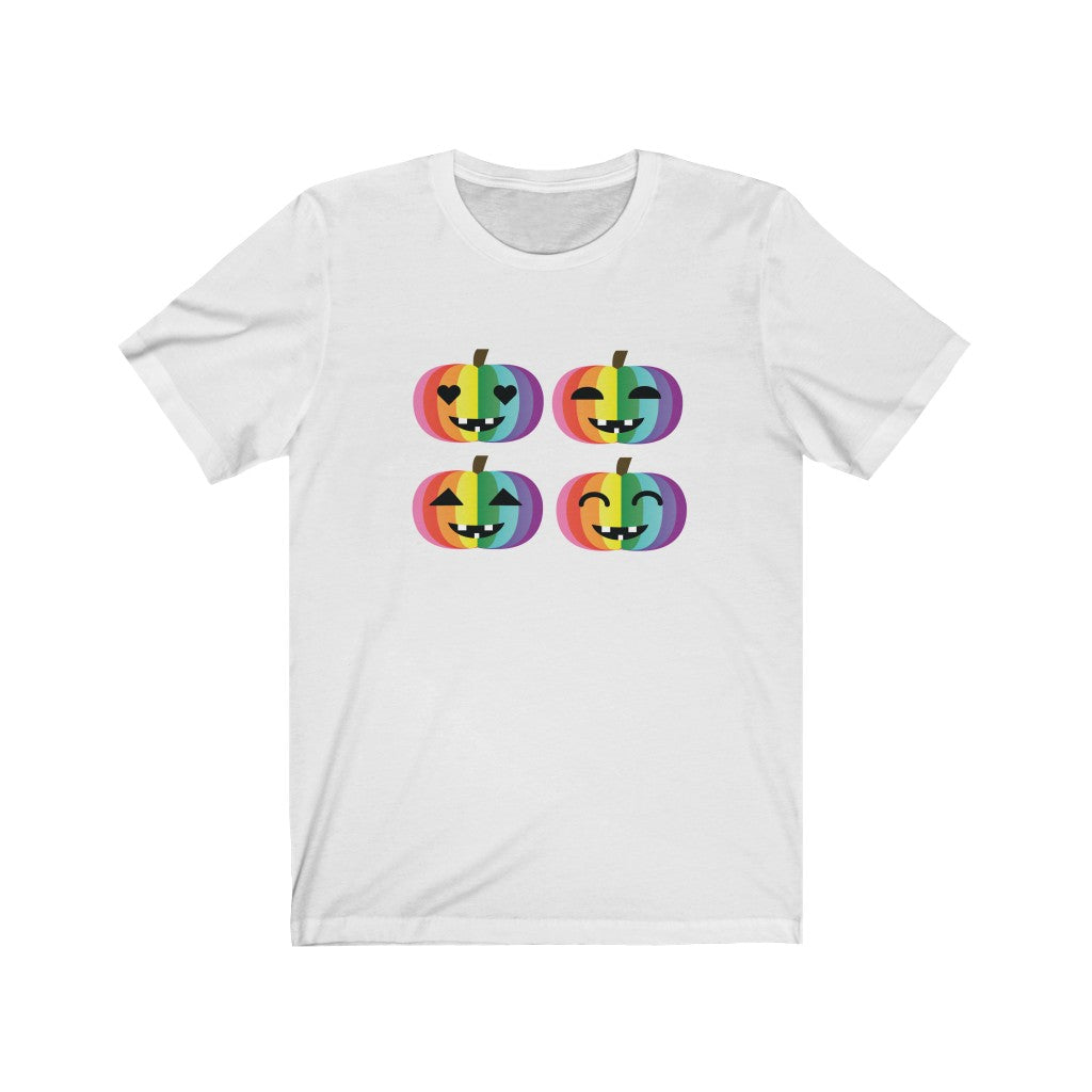Pumpkin Pride Rainbow Tee - Unisex Shirt