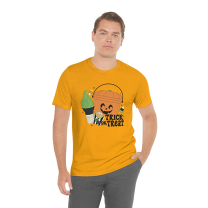 Vintage Halloween Buckets "Trick or Treat" Treats Tee - Unisex Shirt