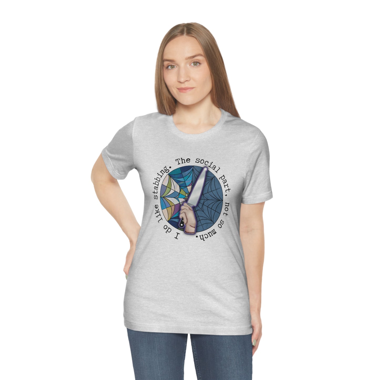 Stabbing Thing Knife Horror Tee - Unisex Shirt