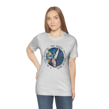 Stabbing Thing Knife Horror Tee - Unisex Shirt