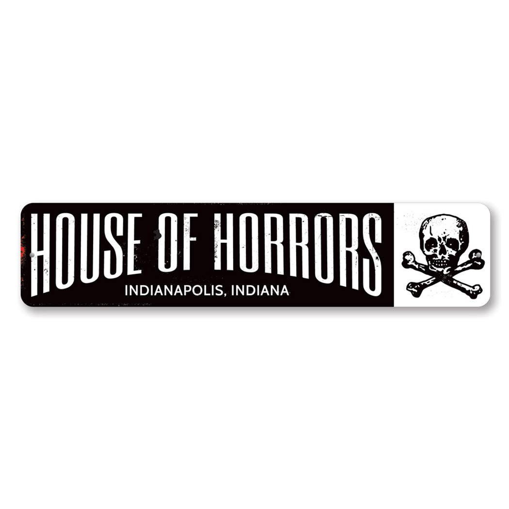 House of Horrors Sign