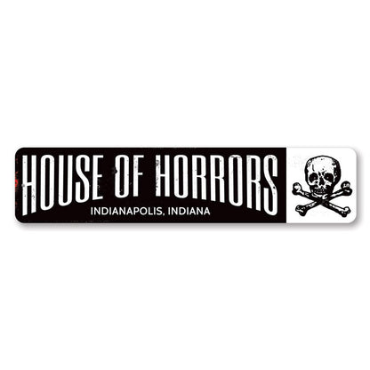 House of Horrors Sign