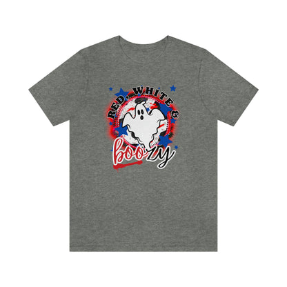 Red, White & BOOzy Tee - Unisex Shirt