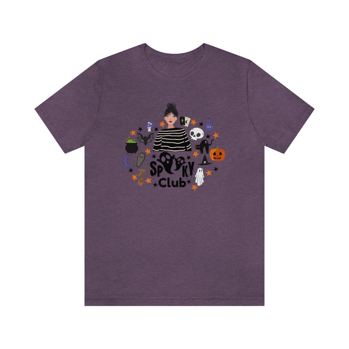 "Spooky Club" Print Tee - Unisex Shirt