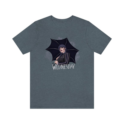Wednesday Umbrella Tee - Unisex Shirt