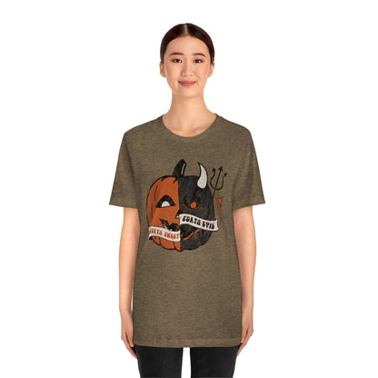 "Sorta Sweet Sorta Evil'" Jack-O-Lantern Tee - Unisex Shirt