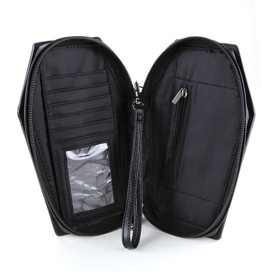 Sugar Skull Coffin Wallet