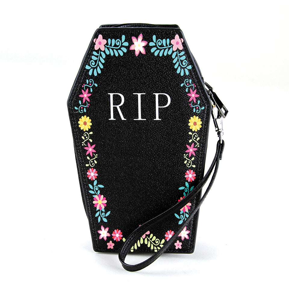 Sugar Skull Coffin Wallet