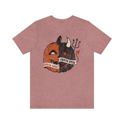 "Sorta Sweet Sorta Evil'" Jack-O-Lantern Tee - Unisex Shirt