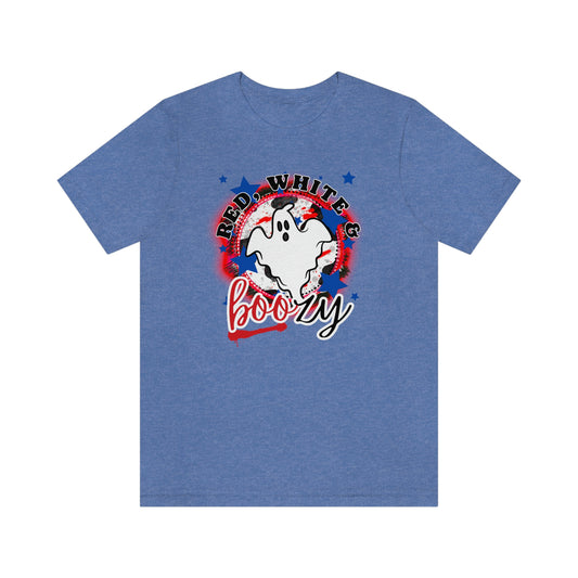 Red, White & BOOzy Tee - Unisex Shirt